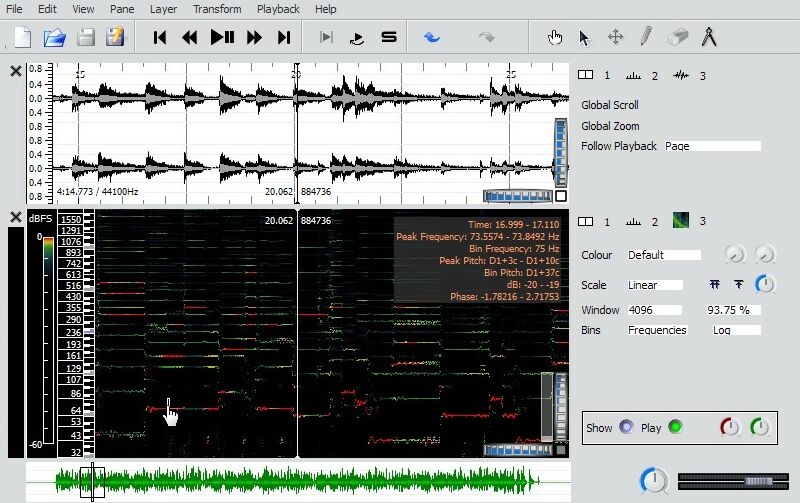 Lil Darlin Wav file analysis